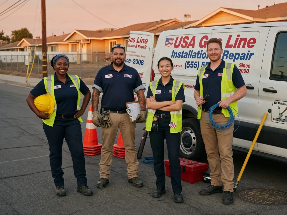 Gas Line Installation company in Bartelso, IL